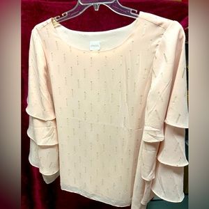 Chico's stylish dressy blouse